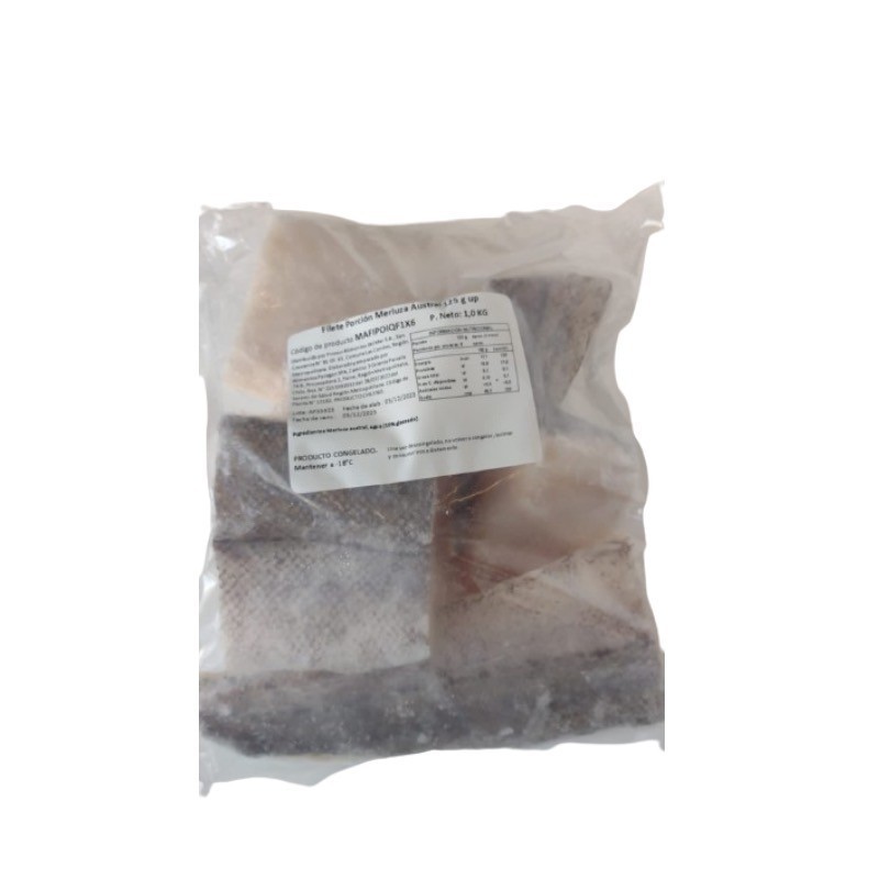 Merluza Austral porciones 1 Kg – Calidad Premium del Sur de Chile