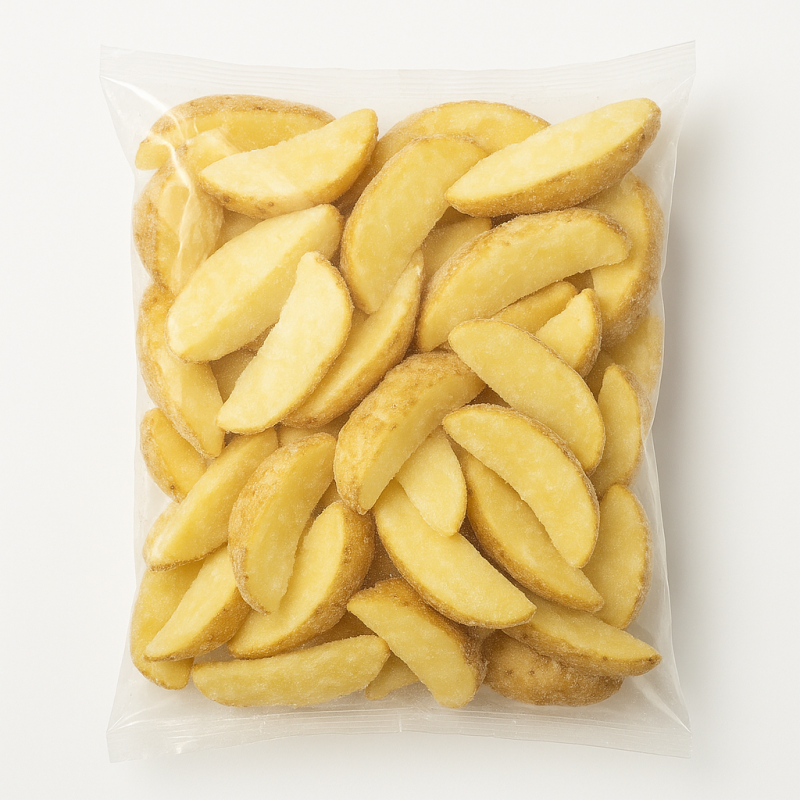 Papa Gajo Congelada 2 kg | Corte Rústico para Horno o Freidora