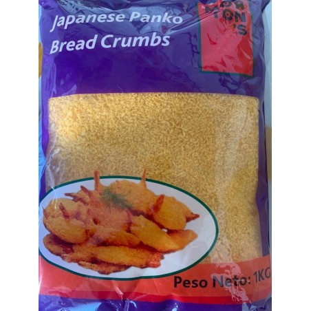 Panko Amarillo Japonés – Apanado Crocante con Dorado Perfecto