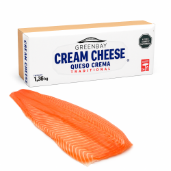 Promoción: 1 kg Salmón Premium + Queso Greenbay | Comercial Tranmar Chile