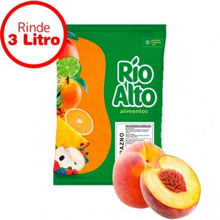 Pulpa de Durazno Natural | Congelada y Sin Azúcar Añadida